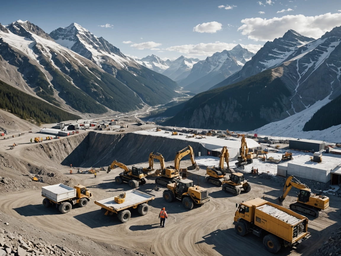 Chantier de montagne